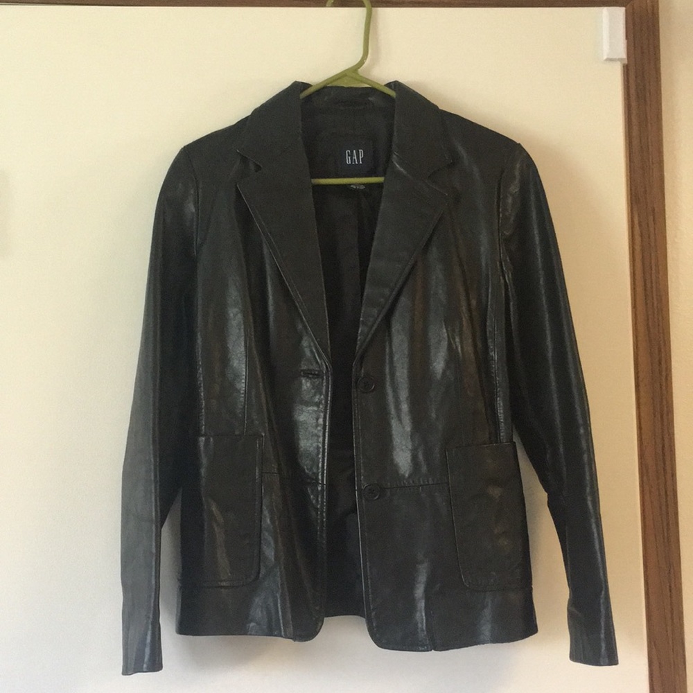 GAP leather jacket
